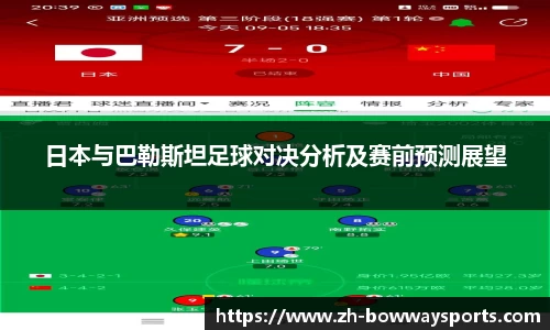 日本与巴勒斯坦足球对决分析及赛前预测展望